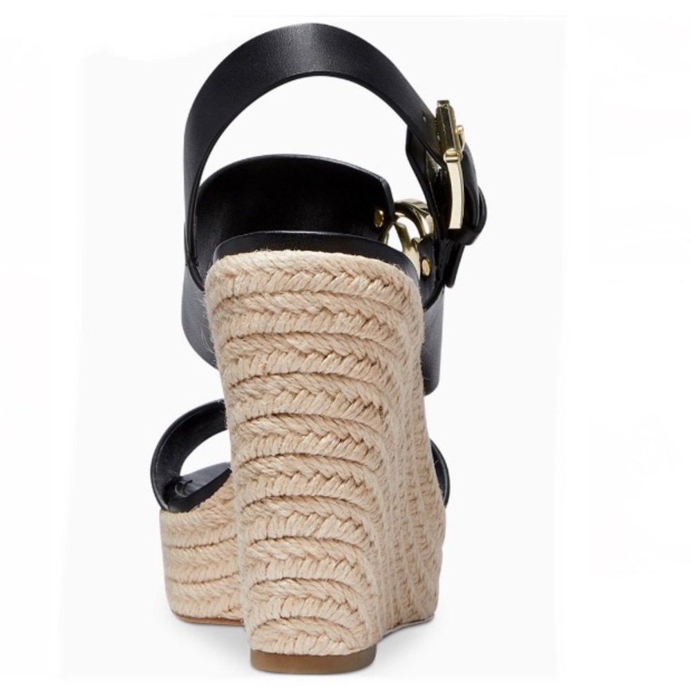 Michael Kors Summer Platform Wedge -black - Picture 3 of 3